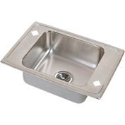 Elkay® DRKAD3119552LM Lustertone Classic Stainless Steel Single Bowl Drop-in Classroom ADA Sink