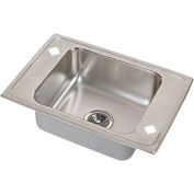 Elkay® PSDKAD2517552LM Celebrity Stainless Steel Single Bowl Drop-in Classroom ADA Sink