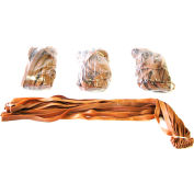 Encore Packaging Heavy Duty Rubber Bands, 3/4"W x 72" Circumference, Crepe, 12 Bands