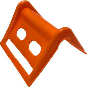Encore Packaging Plastic Corner Guard Edge Protector, 4"L x 5"W x 4"H, Orange, qté par paquet : 10