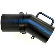 Encore Packaging 6-1/2 » Dia. Peanut Chute w/ Cap, 5"W x 7"H, Noir