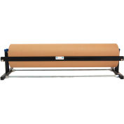 Encore Packaging Horizontal Kraft Paper Dispenser for 48" Material Width, 48"L x 11"W x 4"H, Black