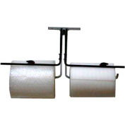 Encore Packaging Double Arm Bubble/Foam/Poly Dispenser with Slide Cutter for 24" Material Width