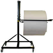 Encore Packaging Single Arm Bubble/Foam/Poly Dispenser with Slide Cutter for 36" Material Width