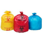 Isolation Bags, 30.5 x 43, Red, 3.00 Mil, Flat Pack, 50/CS - ISR-RACK-XH