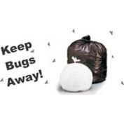 Stout Insect Repellant Bags, 33 x 45, Black, 2.00 Mil, Flat Pk, 80/CS - P3345K20