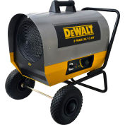 DeWALT® Portable Forced Air Electric Heater with Wheel Kit DXH2003TS, 20,000 Watt 240V, 3-Phase