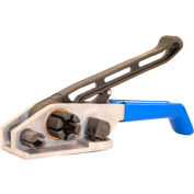 Encore Packaging Premium Windlass Tensioner for Poly Strapping for 1/2-3/4" Strap Width, Blue/Silver