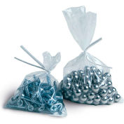 Flat Poly Bags, 11"W x 15"L, 1.5 Mil, Clear, 1000/Pack