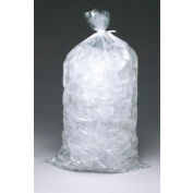 Sacs de glace traiteur, 29 « L x 36 « L, 2,75 Mil, Capacité de 40 lb, Clair, 250 / Pack