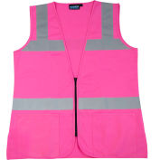 Aware Wear® S721 Non-ANSI Female Vest, 61911, Pink, L