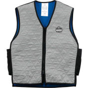Ergodyne® Chill-Its® 6665 Evaporative Cooling Vest, Gray, Medium