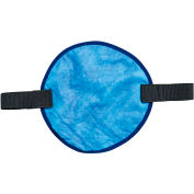 Ergodyne® Chill-Its® 6715CT Evap. Cooling Hard Hat Pad w/ Built-In Cooling Towel, Blue - Pkg Qty 6