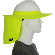 Ergodyne® Chill-Its® casque 6660 Brim avec ombre, citron vert, unique taille
