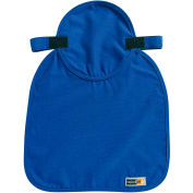 Ergodyne® Chill-Its® 6717FR Evaporative Cooling Hard Hat Pad with Neck Shade, Blue - Pkg Qty 6