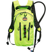 Ergodyne® Chill-Its® 5157 Premium Cargo Hydration Pack, Hi-Vis Lime, 2 Liter
