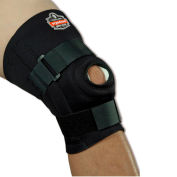 Ergodyne® 620 Knee Sleeve; Open Patella/Spiral Stays, Black, Large