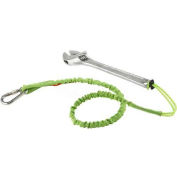 Ergodyne® Squids® Stainless Single Carabiner, 15 lbs., Standard, Lime, 19007 - Pkg Qty 6