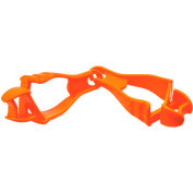 Ergodyne Squids® 19718-BULK Dual Clip Mount, Orange Grabber, 100-Pack