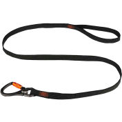Ergodyne Squids® 3129 Double-Locking Carabiner w/ Swivel, Black, Single, 40lbs - Pkg Qty 6