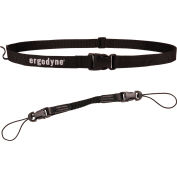 Ergodyne Squids 3135 Barcode Scanner Belt & Hook for Mobile Computers, S, Black