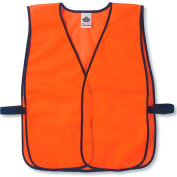 Ergodyne® GloWear® 8010HL Non-Certified Economy Vest, Orange, One Size