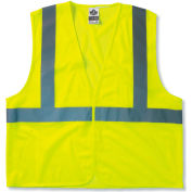 Ergodyne® GloWear® 8205HL Class 2 Super Econo Vest, Lime, S/M