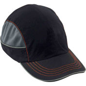 Ergodyne Skullerz® 8950XL Bump Cap, Long Brim, Noir, XL