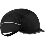 Ergodyne Skullerz® 8955 Lightweight Bump Cap, Micro Brim, Noir