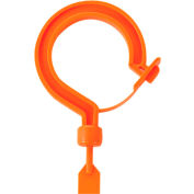 Ergodyne Squids® 3540S Tie crochet, grand crochet, Orange, 11,8" longueur du harnais de verrouillage, qté par paquet : 6