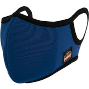 Ergodyne 8802F(x) L/XL Blue Contoured Face Mask with Filter