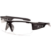 Ergodyne® Skullerz® DAGR-AF Safety Glasses, Black, Anti-Fog Clear Lens, 52003