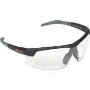 Ergodyne® Skullerz® Lunettes de sécurité Skoll, Anti-Fog, Objectif clair, Cadre noir, 59003