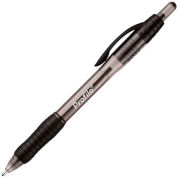 Paper Mate® Profil Retractable Ballpoint Pen Pen, 1,4mm, Black Barrel/Ink, qté par paquet : 12