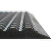 Ergomat® AFB Complete Bubble Anti-Static Anti-Fatigue Mat, 3' X 11', Dark Gray