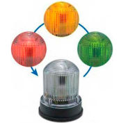 Edwards Signaling 125HALFR24D 125 Red Flash Halogen 24V DC