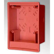 Signalisation Edwards, 2459-SMB-R, Surface Box, Rouge, Intérieur