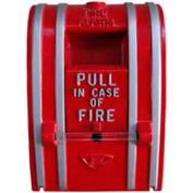 Edwards Signaling, K-270A-SPO, 270 Series Fire Alarm Station, Single Pole With Wire Leads