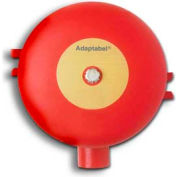 Edwards, signalisation, 439D-8AW-R, vibrant Diode rouge, 0,85 AMPS, 24 Vcc, alarme incendie Bell 8"