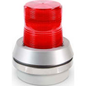 Edwards Signaling 51R-N5-40W Flashing Beacon With Horn Red 120V AC