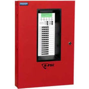 Signalisation Edwards, panneaux de commande d’alarme incendie conventionnels FX-5R, 5 zones, 120V, rouge