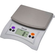 Escali A115S Aqua balance numérique avec toit amovible, 11lb x 0,1 oz / 5 kg x 1 g, acier inoxydable