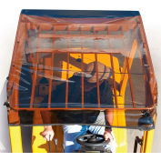 Housse de pare-soleil et d’auvent pour chariot élévateur Eevelle® SolarCap™, vinyle, 33 po L x 45 po l, teinté super clair