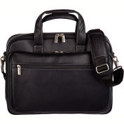 Bugatti EXB507 cuir synthétique porte-documents exécutif, 15,6" Computer Case Black