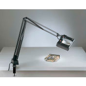 Electrix 7450 3-Diopter Wide View Illuminated Magnifier, Clamp-On, 45" Reach, 120V, 13x2W