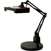 Electrix 7460 3-Diopter Wide View Illuminated LED Magnifier W/Weighted Base, 30" Reach, 120V