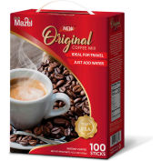 Café Mazel Instant Coffee, Original, Instant Coffee Mix, 3 en 1 café instantané, 100 bâtonnets