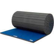 Tapis de cheerleading EZ Flex Sport Mat, 2 po d'épaisseur, rouleau de 6 pi x 42 pi, bleu