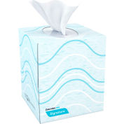 Cascades Facial Tissue Cube Box - 90 Sheets/Box, 36 Boxes/Case