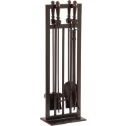 Modèle de foyer agréable Mission 5-FA017TA jeu d’outils de cheminée Pc.